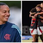 Rosana muda time do Flamengo defensivamente (Foto: Reprodução)