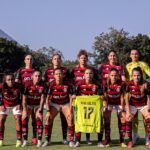 Flamengo X Internacional, pelo Campeonato Brasileiro A1 (Foto: Reprodução/ Flamengo - Paula Reis)