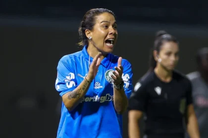 Camilla Orlando, técnica do Palmeiras Feminino - Foto: Fábio Menotti