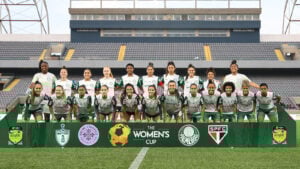 Palmeiras Feminino em jogo contra o Pachuca pela The Women's Cup - Foto: Fabio Menotti/Palmeiras/by Canon