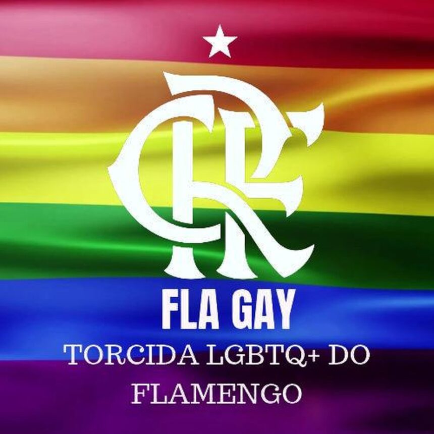 FlaGay, a torcida organizada LGBTQIA+ do time carioca (Foto: Reprodução )
