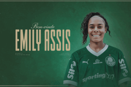 Emily Assis, lateral-esquerda do Palmeiras - Foto: Arte/Palmeiras