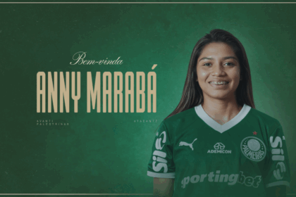 Anny Marabá, atacante do Palmeiras - Foto: Arte/Palmeiras