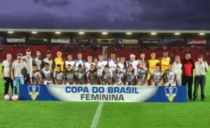 Time do Audax/Corinthians, último campeão da Copa do Brasil Feminina, em 2016 (Foto: Divulgação)
