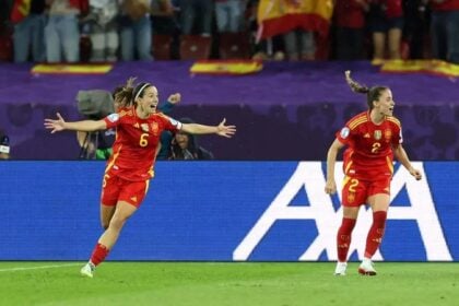 Espanha vai a final contra a Inglaterra na Eurocopa Feminina 2025 (Foto: UEFA/Divulgação)
