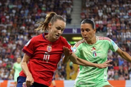 Itália vence Noruega por 2 a 1 e avança para as quartas da Eurocopa Feminina 25 (Foto: Reprodução/ Redes Sociais)