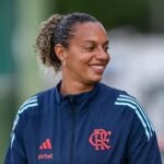 Técnica Rosana Augusto no comendo do Flamengo desde abril (Foto: Reprodução/ Redes Sociais)