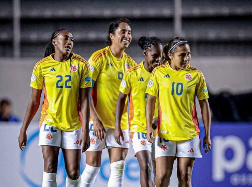 Seleção Colombiana que cresce a cada jogo da Copa América Feminina 2025 (Foto: @lafcfem)