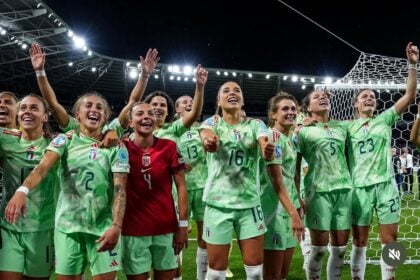 Seleção italiana enfrenta a Inglaterra nas semifinais da Euro 2025 (Foto: Reprodução/ Redes Sociais)