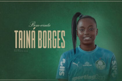 Tainá Borges, goleira do Palmeiras - Foto: Arte/Palmeiras