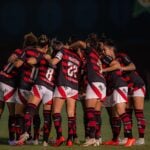 Time do Flamengo no Campeonato Brasileiro (Foto: Flamengo/ Paula Reis)