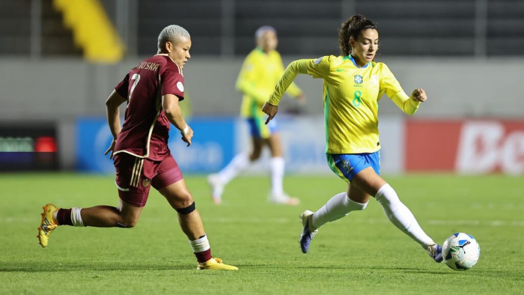 Seleção Brasileira vence Venezuela por 2 a 0 em estreia na Copa América Feminina (Foto: Livia Villas Boas/ CBF)