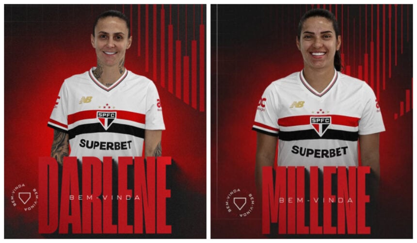 São Paulo anuncia dupla ex-Ferroviária