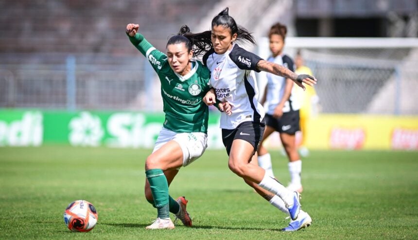 Corinthians x Palmeiras se enfrentam pelo Paulistão Feminino