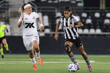 Santos vence Botafogo e abre vantagem na final da Série A2 Feminina