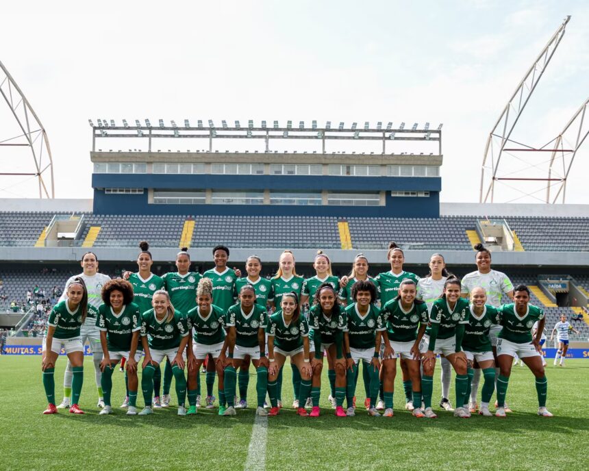 Partida entre Palmeiras e Cruzeiro, válida pela ida da semifinal do Campeonato Brasileiro Feminino, na Arena Barueri, em Barueri-SP. (Foto: Fabio Menotti/Palmeiras/by Canon)