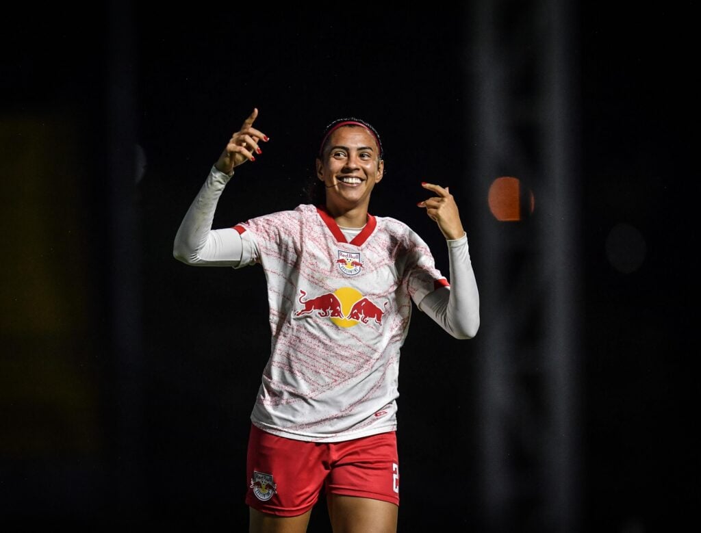 No Nabizão, as Bragantinas saíram em vantagem no primeiro jogo da final da Copa Paulista Feminina. Foto: Ari Ferreira/Red Bull Bragantino.