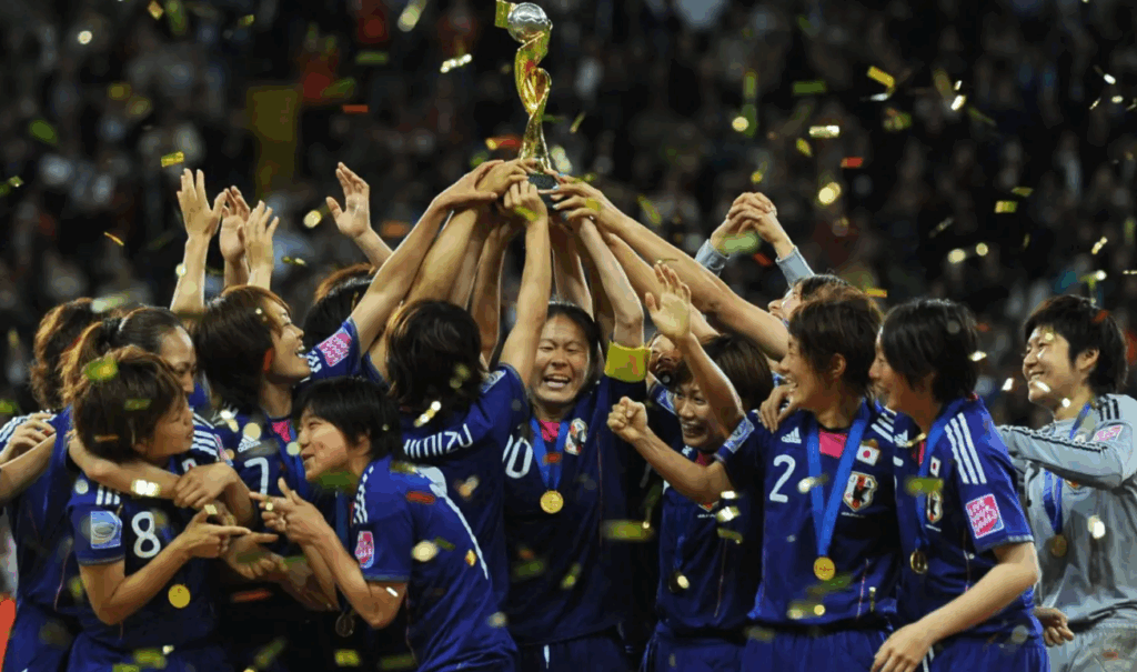 As campeãs da Copa do Mundo de futebol feminino de 2011 - Foto: Reprodução