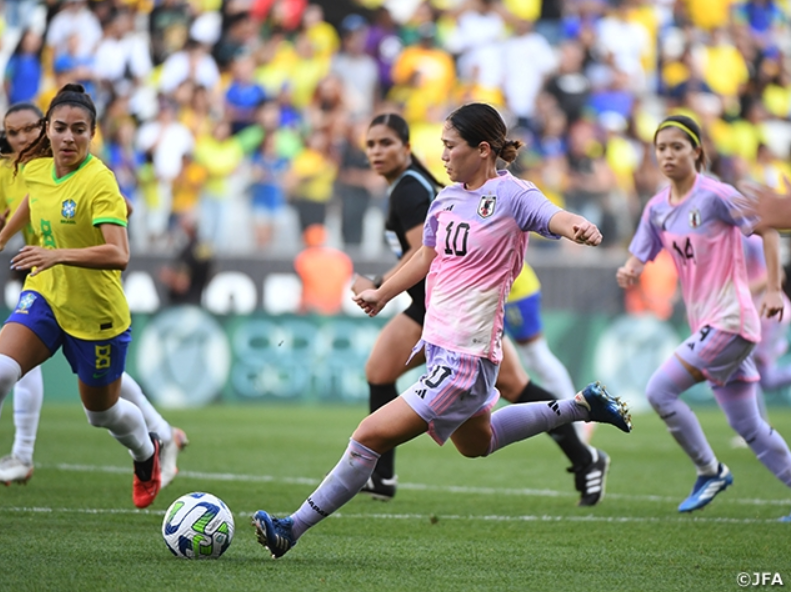 Jogo entre Brasil e Japão na Neo Química Arena em novembro de 2023 - Foto: JFA