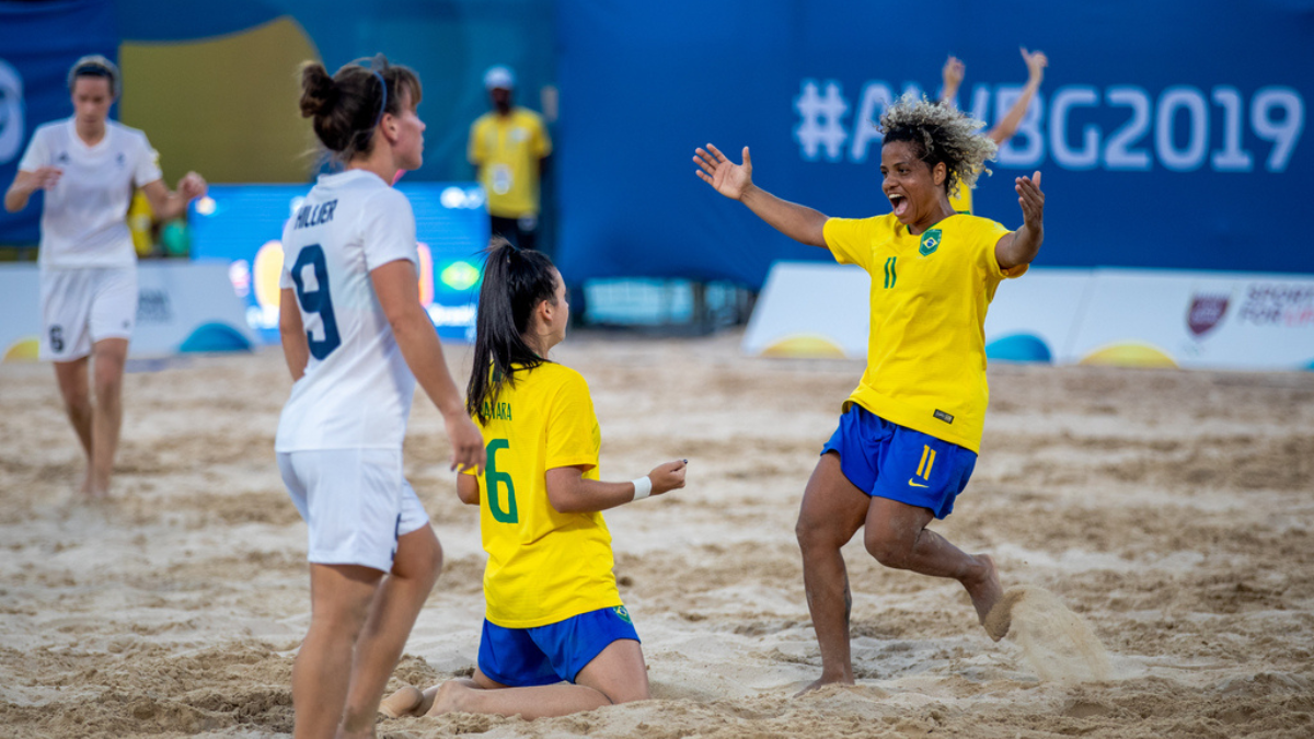 Seleção Brasileira Feminina Jogos de Areia