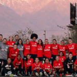Pela 1ª vez na história a equipe feminina do Red Bull Bragantino disputa uma partida internacional (Foto: Cárila Covas / Red Bull Bragantino)