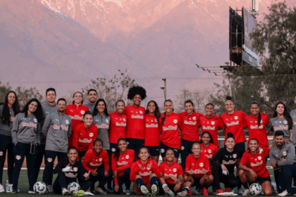 Pela 1ª vez na história a equipe feminina do Red Bull Bragantino disputa uma partida internacional (Foto: Cárila Covas / Red Bull Bragantino)