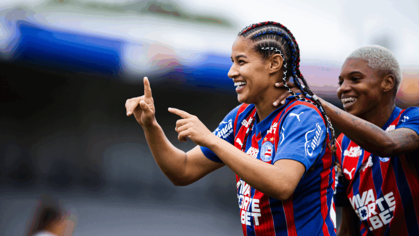 O Bahia está na semifinal da Copa do Brasil Feminina