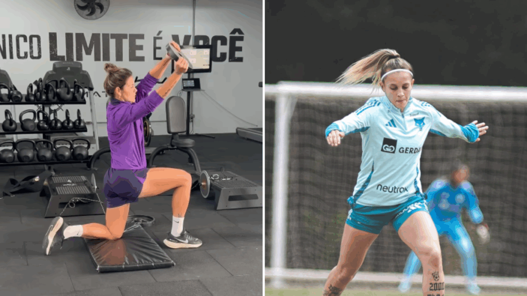 Equipes do Corinthians e Cruzeiro se preparam para grande final do Brasileirão Feminino