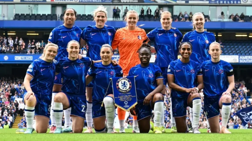 Chelsea encara Barcelona em confronto de invictos na Champions Feminina.