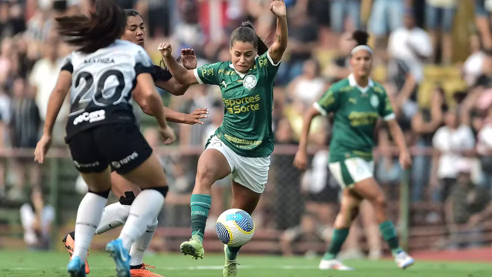 Palmeiras e Corinthians escalados para duelo do Paulistão Feminino | Crédito: CBF/Staff Woman Images