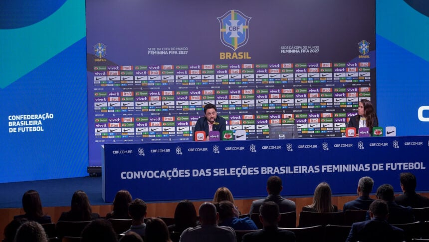 Arthur Elias e Camilla Orlando contam com novidades na convocação da Seleção Brasileira Feminina principal e Sub-20 | Crédito: Divulgação/CBF/Staff Images Woman
