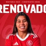 Internacional acerta a renovação de contrato de Mayara Vaz