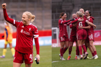 Pela 13ª rodada da WSL, o Liverpool venceu o Tottenham por 2 x 0.