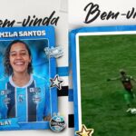 Grêmio anuncia a contratação de Camila Santos
