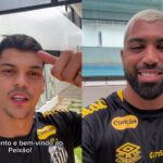 Gabigol e Brazão: Santos integra times em anúncios do feminino