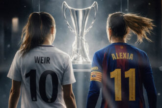 Real Madrid e Barcelona se encaram pela Champions Feminina.