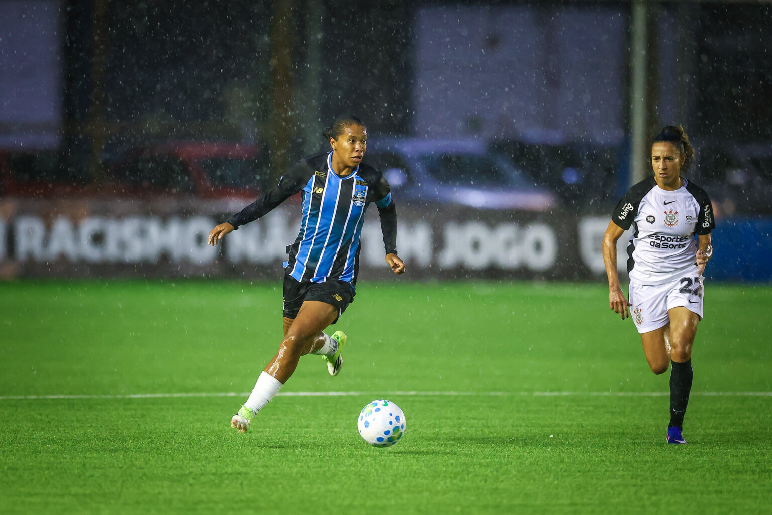 Grêmio e Corinthians no Campeonato Brasileiro Feminino | Crédito: Divulgação/Grêmio/Lucas Uebel