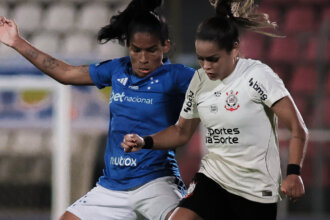 Cruzeiro e Corinthians pelo Campeonato Brasileiro Feminino | Crédito: Divulgação/Cruzeiro/Gustavo Martins