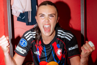 Ingrid Engen atua pelo OL Lyon e está na final da Champions League - Reprodução/Instagram