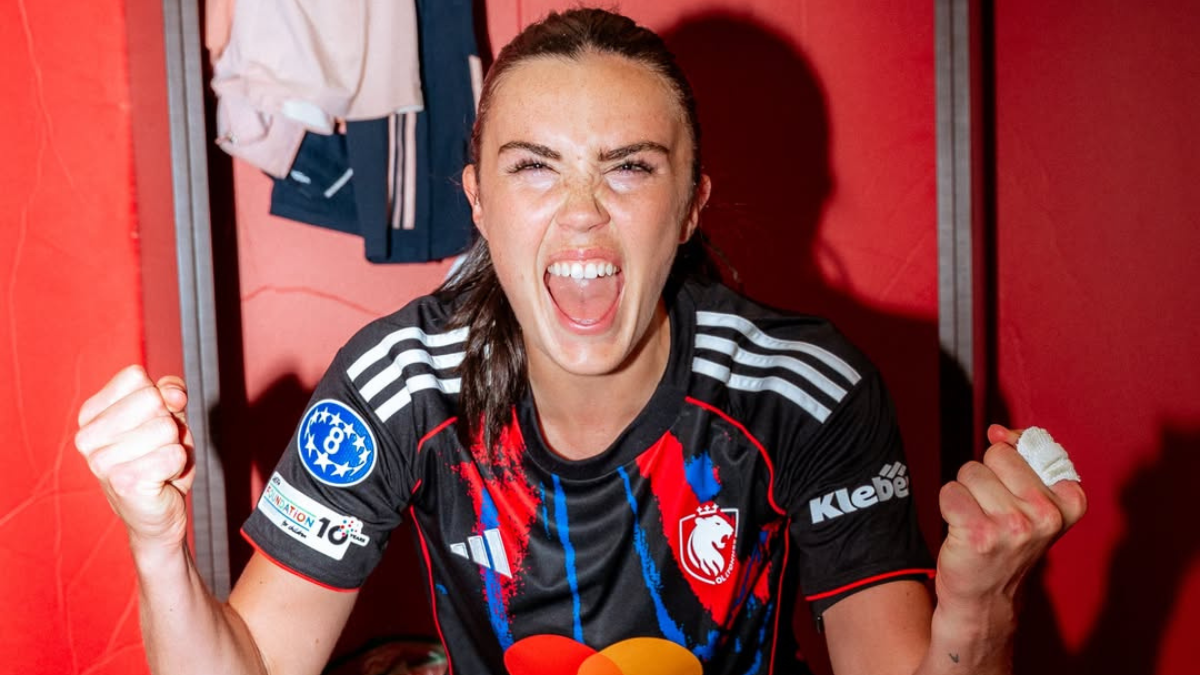 Ingrid Engen atua pelo OL Lyon e está na final da Champions League - Reprodução/Instagram