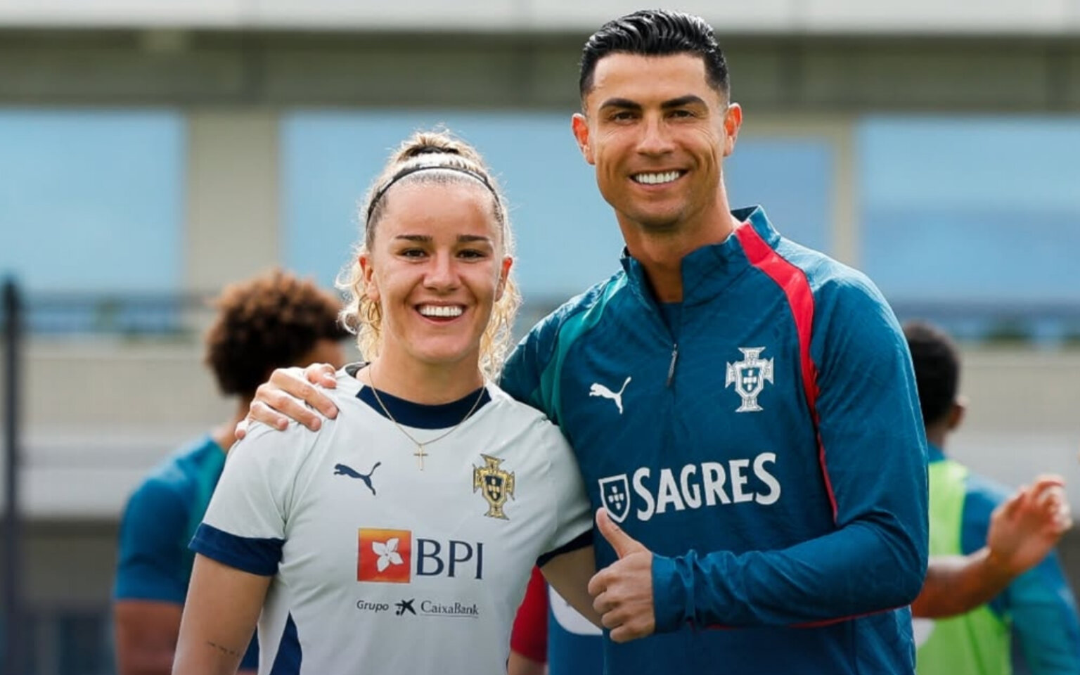 Seleções de Portugal se encontraram em concentração.