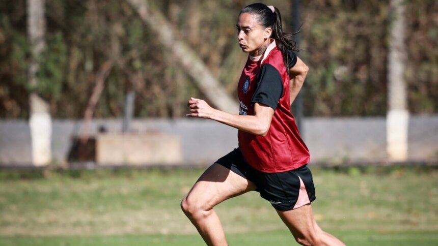 Andressa Alves, meio-campista do Corinthians | Crédito: Divulgação/Agência Corinthians/Rodrigo Gazzanel