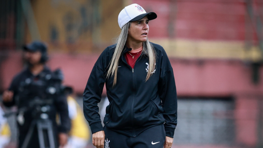 Emily Lima, técnica do Corinthians | Crédito: Divulgação/Agência Corinthians/Rodrigo Gazzanel