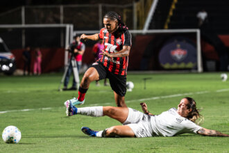 Vitória x Santos pelo Brasileirão Feminino 2026 - Foto: Yuri Couto