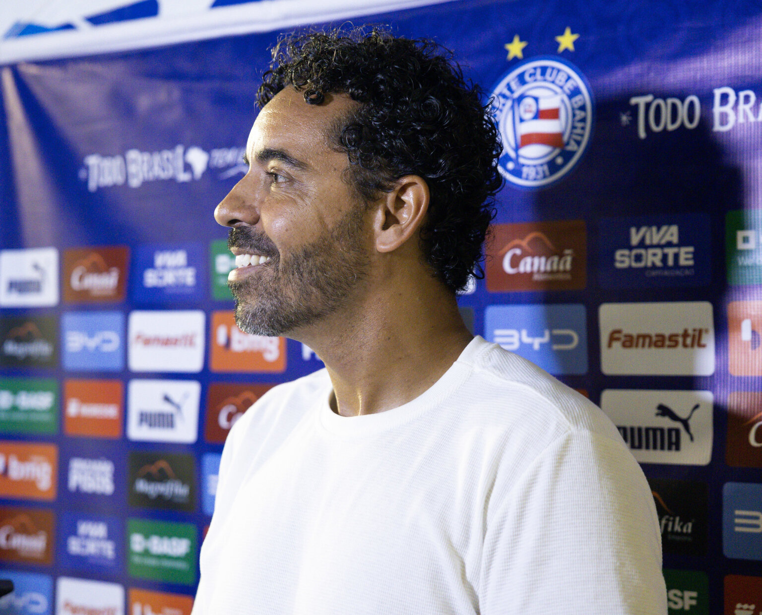 Felipe Freitas, técnico do Bahia Feminino - Foto: Catarina Brandão/EC Bahia