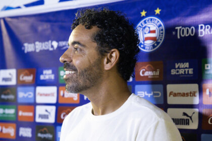 Felipe Freitas, técnico do Bahia Feminino - Foto: Catarina Brandão/EC Bahia